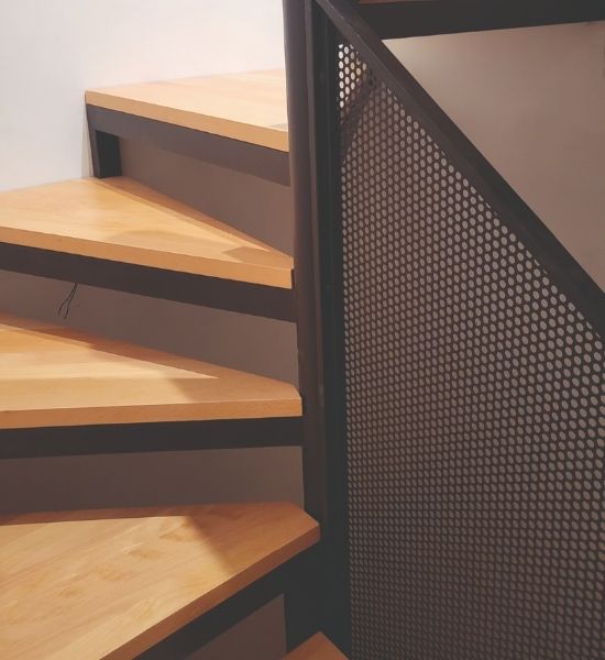 escaleras de madera a medida